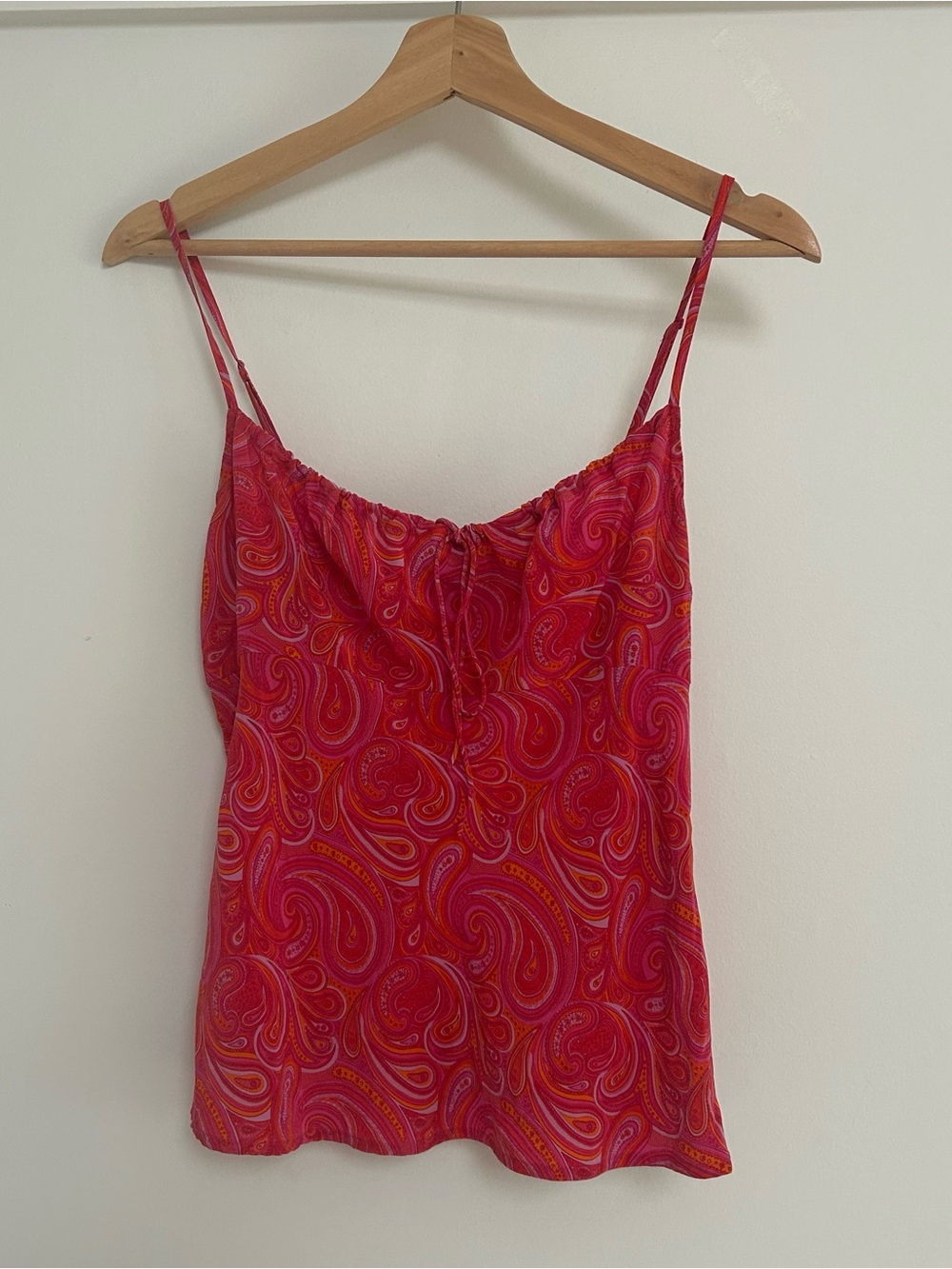 2000s Pink Paisley Cami
